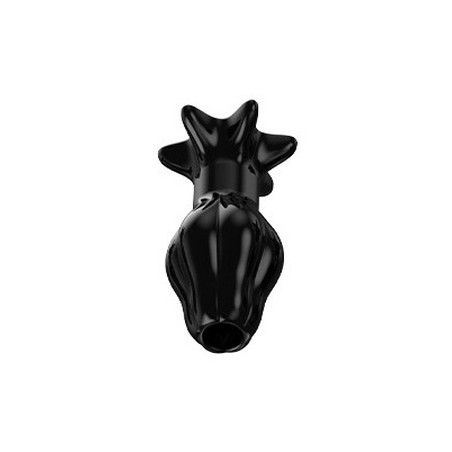 Plug tunnel STARASS M noir de 9 x 5 cm