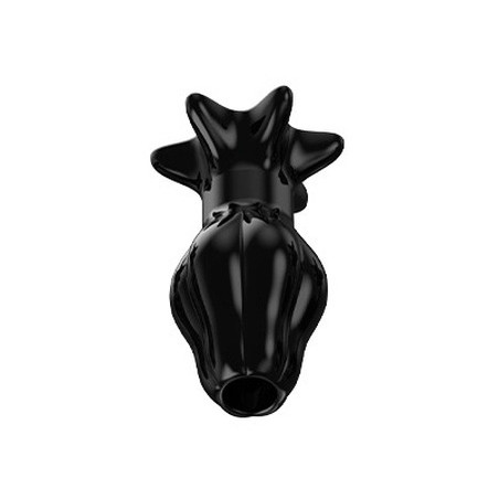 Plug tunnel STARASS L 10 x 6 cm Noir