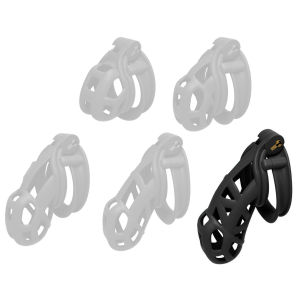 Cage de chasteté CONTRIK Noire XXL 12 x 3.6cm