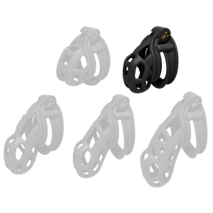 Cage de chasteté CONTRIK Noire M 7.5 x 3.6cm