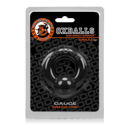 Cockring Gauge de Oxballs couleur noire