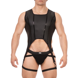 Bustier Porte-Jarretelles MILOS Noir