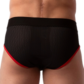 Slip SICILE Noir-Rouge 2