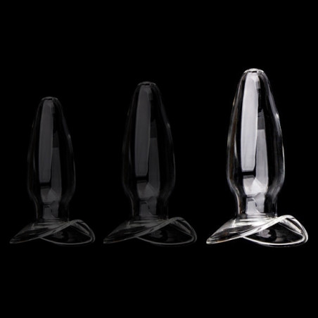 Plug en verre OPEN GLASS L 11.5 x 5.8 cm