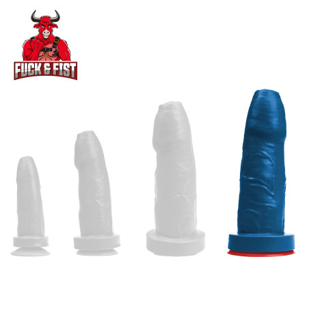Gode Fuck & Fist MAGNI XL Bleu de 24.5 x 8.7 cm