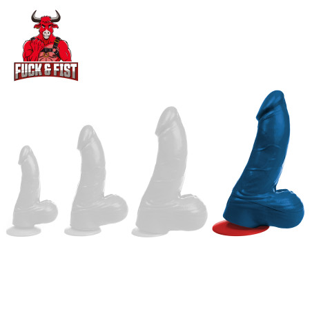 Gode Fuck & Fist THOR XL de 21 x 9 cm Bleu