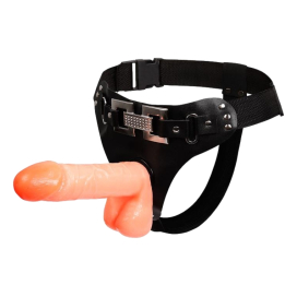 Gode ceinture STRAP-ON DIAMOND 15 x 4cm