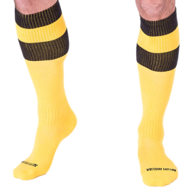 Chaussettes FOOTBALL SOCKS Jaune-Noir