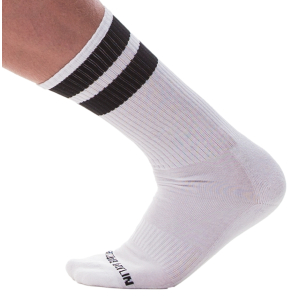 Chaussettes GYM SOCKS Blanc-Noir