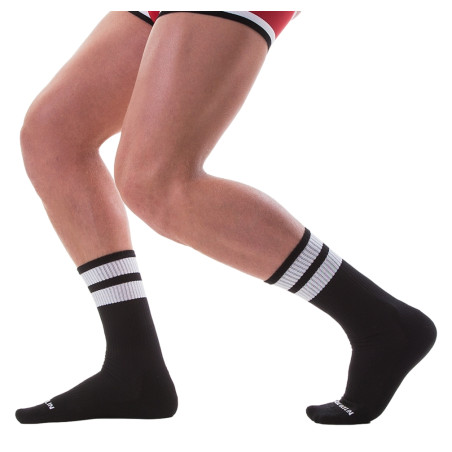 Chaussettes GYM SOCKS Noir-Blanc