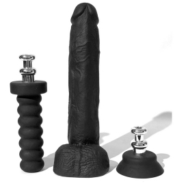 Gode en silicone DICK TOOL avec Ventouse et Poignée