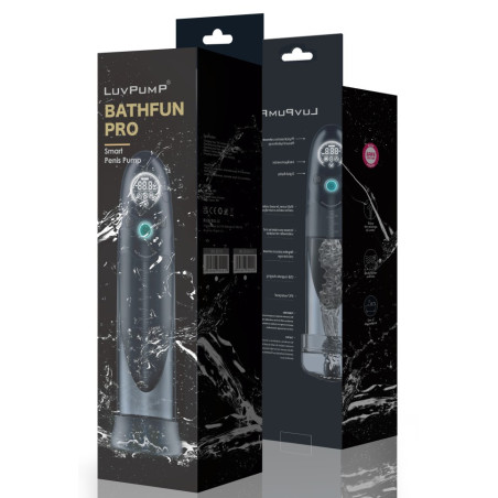 Pompe à pénis automatique BATHFUN PRO 20 x 6.3 cm