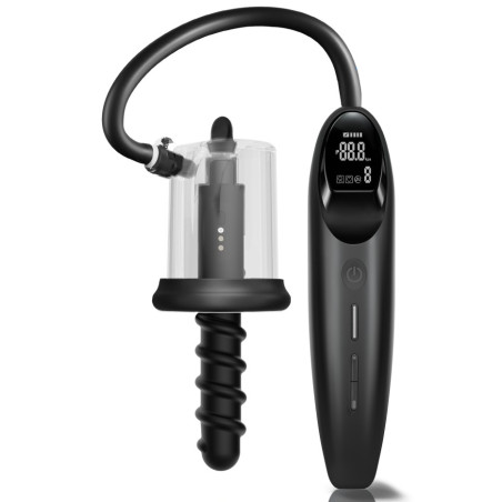 Pompe anale Vibrante ASSROSE TORSO - Plug de 15 x 2.7 cm