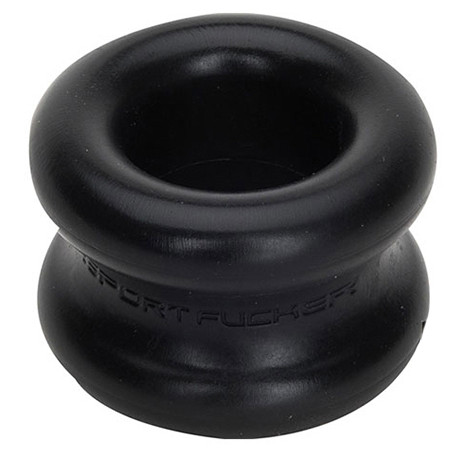 Ballstretcher MUSCLE BALL en Silicone Noir de Sport Fucker