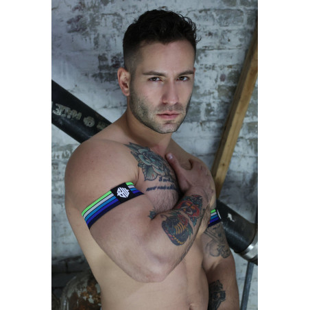 Brassards RETRO REMIX Breedwell Bleus x2