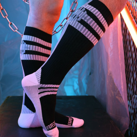 Chaussettes hautes RETRO REMIX Breedwell Noires
