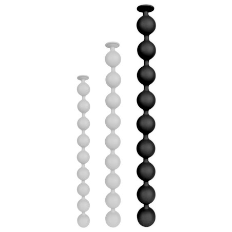 Boules anales NOCTY L noires de 65 x 5.5 cm
