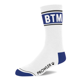 Paire de chaussettes BTM Blanc-Bleu 2