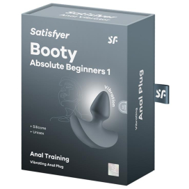 Plug anal vibrant BOOTY ABSOLUTE 1 Gris 2