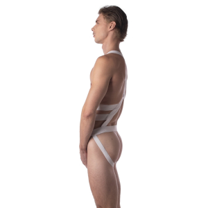 Harnais élastique ELON Blanc