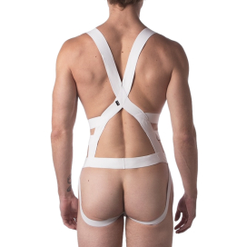 Harnais élastique ELON Blanc 2