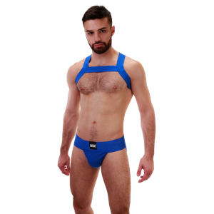Harnais élastique MATT Bleu