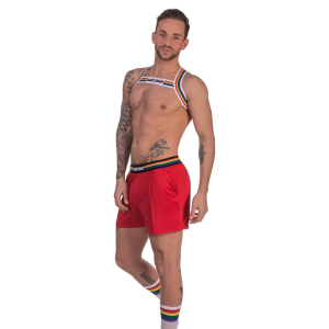 Harnais Élastique PRIDE Blanc