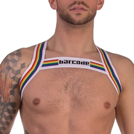 Harnais Élastique PRIDE Blanc