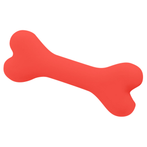Os Puppy en silicone BONE Rouge