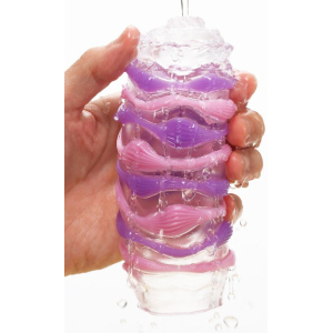 Masturbateur ARTE DRAPE Violet de Tenga