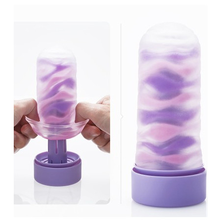 Masturbateur ARTE DRAPE Violet de Tenga
