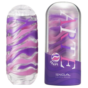 Masturbateur ARTE DRAPE Violet de Tenga