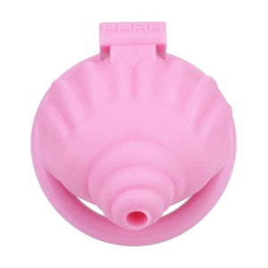 Cage de chasteté rose SHELLINA 6.5 x 4.5 cm