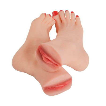 Masturbateur Pussy Pieds POLISHED TOES