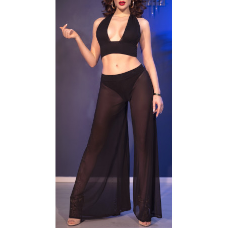 Ensemble 3 Pièces MONIKA Noir transparent