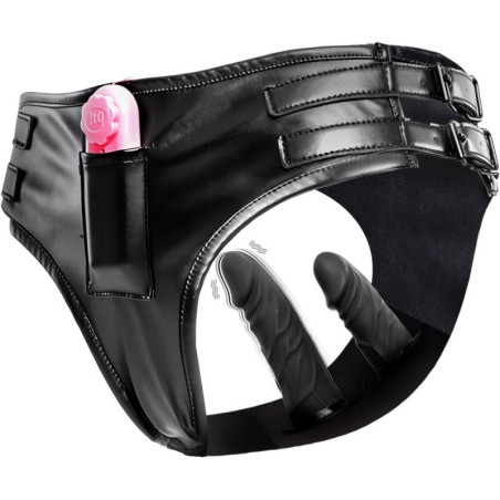 Culotte Double Gode Vibrant PANTIEGOOD 12 x 3.7cm