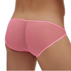 Slip sexy Taille basse Pailleté MINICUT Rose 2