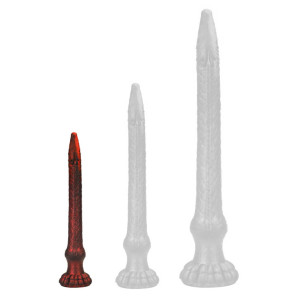 Gode Dragon HEELIX S 28 x 4 cm Rouge - Long et Fin