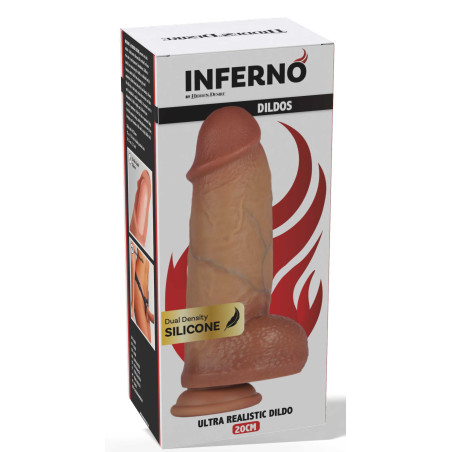 Gode Réaliste INFERNO DAMIANO 15 x 6cm