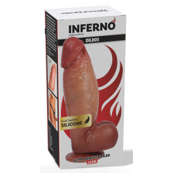 Gode Réaliste INFERNO GALLO 17 x 5.5cm 2