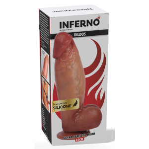 Gode Réaliste INFERNO GALLO 17 x 5.5cm