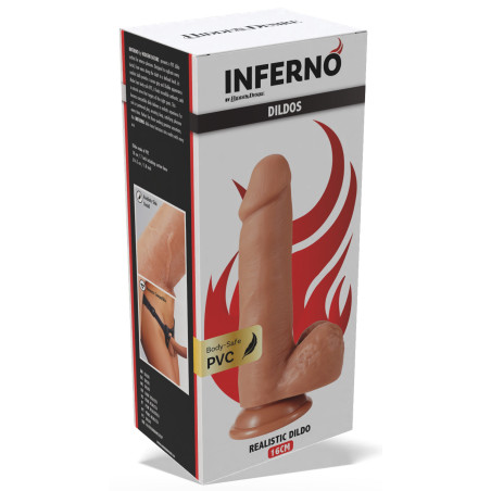 Gode Réaliste INFERNO KARLO 13 x 4cm