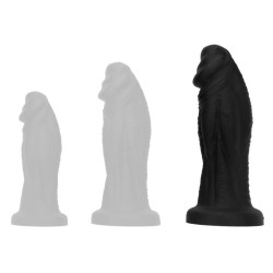 Gode Réaliste FUKIZ L 26 x 9cm Noir