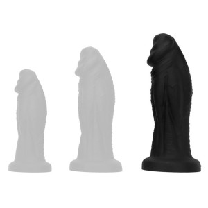 Gode Réaliste FUKIZ L 26 x 9cm Noir