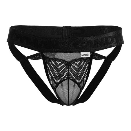 Jock-string Dentelle SELENIO Noir