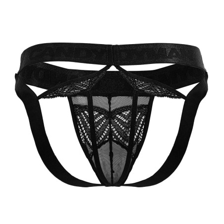 Jock-string Dentelle SELENIO Noir