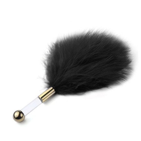 Plumeau GOLDEN CLEAR 15cm Noir Doré
