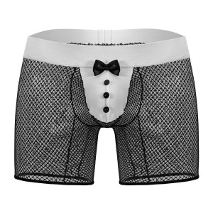 Boxer majordome HECTOR Blanc-Noir