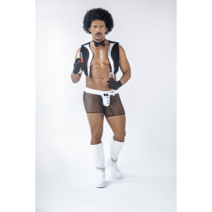 Boxer majordome HECTOR Blanc-Noir