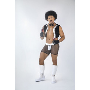 Boxer majordome HECTOR Blanc-Noir